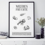 Poster Meeresfrüchte