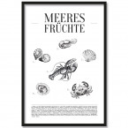 Poster Meeresfrüchte