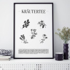 Poster Kräutertee