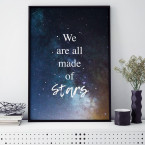 Poster We are all made of stars