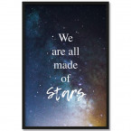 Poster We are all made of stars