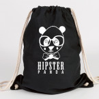 juniwords turnbeutel hipster panda