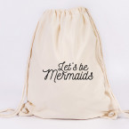 JUNIWORDS Turnbeutel Let's be mermaids