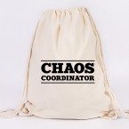 JUNIWORDS Turnbeutel Chaos coordinator