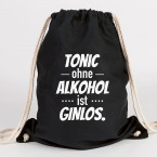 JUNIWORDS Turnbeutel Tonic ohne Alkohol ist Ginlos.