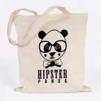 JUNIWORDS Jutebeutel Hipster Panda