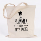 JUNIWORDS Jutebeutel Summer lets travel