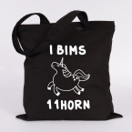 Jutebeutel I bims 1 1 Horn