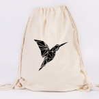 origami kolibri turnbeutel