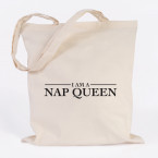 i am a nap queen jutebeutel