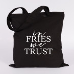 in fries we trust jutebeutel