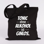JUNIWORDS Jutebeutel Tonic ohne Alkohol ist Ginlos.