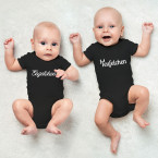 JUNIWORDS Babybodies "Engelchen und Teufelchen" | 2er Set