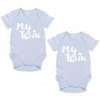 JUNIWORDS Babybodies "My twin" | 2er Set