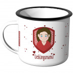 Emaille Tasse Lieblingsmama