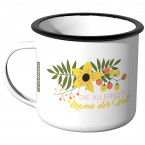 Emaille Tasse Die allerbeste Mama der Welt