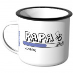 Emaille Tasse Papa loading - 2020