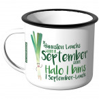 Emaille Tasse I Bims 1 September Lauch