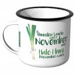 Emaille Tasse I Bims 1 November Lauch