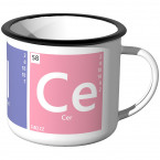 Emaille Tasse Periodensystem - nice