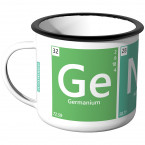Emaille Tasse Periodensystem - Genial