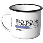 Emaille Tasse Papa loading - 2021