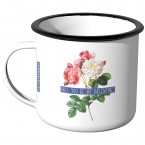 Emaille Tasse Will you be my valentine