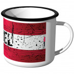 Emaille Tasse FUEL