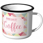 Emaille Tasse Coffee