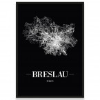 Poster Breslau Rahmen