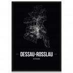 Poster Dessau-Rosslau Rahmen