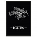 Poster Dnipro Rahmen