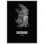 Poster Duisburg Rahmen