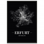 Erfurt Poster Rahmen