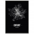 Erfurt Poster Rahmen