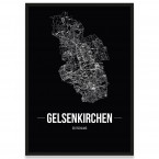 Poster Gelsenkirchen Rahmen