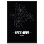 Poster Heidenheim Rahmen