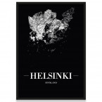 Poster Helsinki Rahmen
