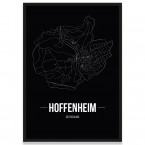 Poster Hoffenheim Rahmen