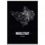 Poster Ingolstadt Rahmen
