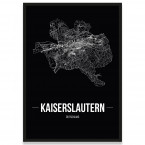 Poster Kaiserslautern Rahmen