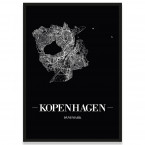 Poster Kopenhagen Rahmen
