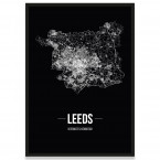 Poster Leeds Bilderrahmen