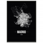 Madrid Poster Rahmen