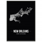 New Orleans Poster Rahmen