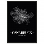 Stadtposter Osnabrück Stadtplan