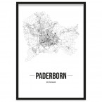 Stadtposter Paderborn Rahmen