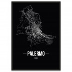 Poster Palermo Rahmen
