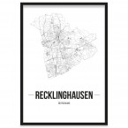 Poster Recklinghausen Bilderrahmen