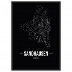 Poster Sandhausen Rahmen
